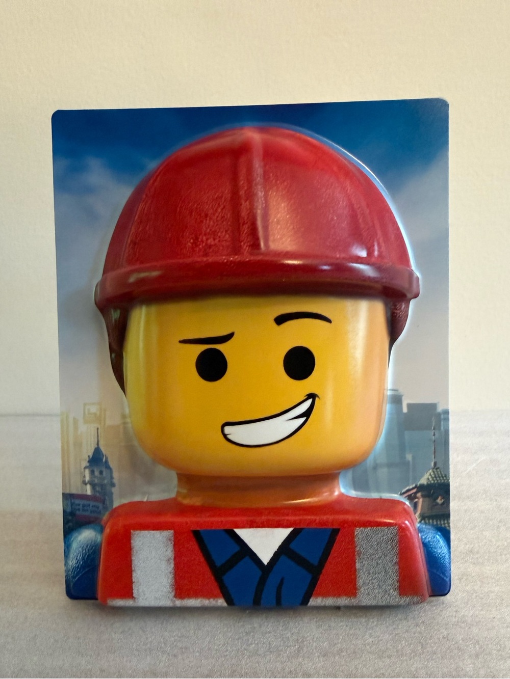 The Lego Movie 3D Emmet Photo Display